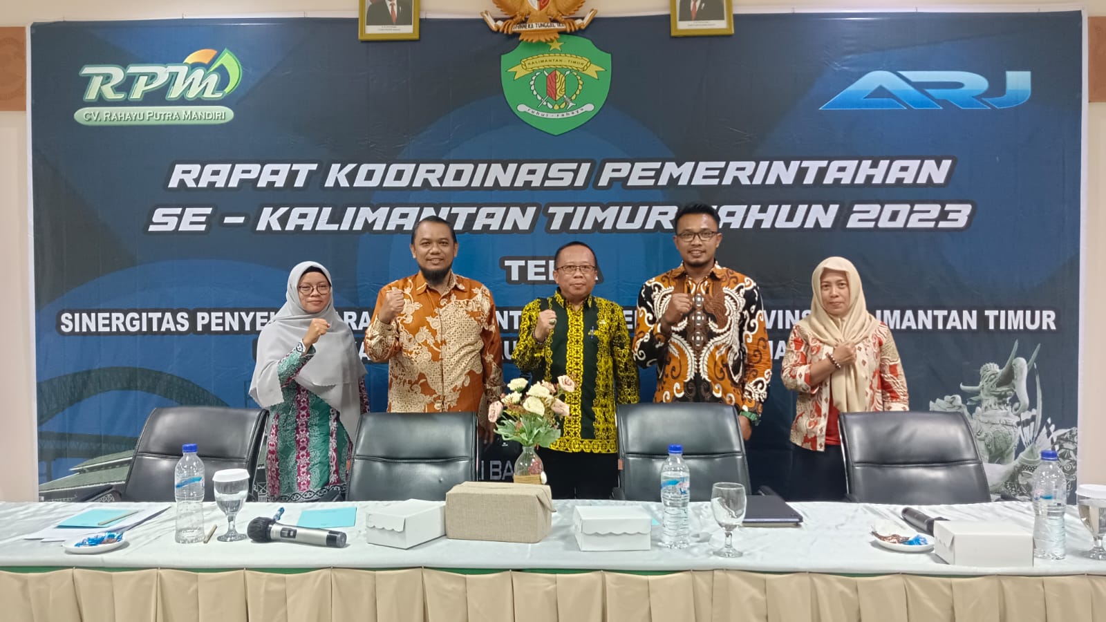 Sekretariat Daerah Menghadiri Rakor Pemerintahan Se Kalimantan Timur